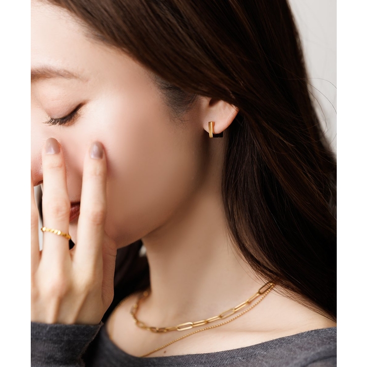 サージカルステンレス 金属アレルギー対応 ピアス | CREAM-DOT | 詳細画像2 