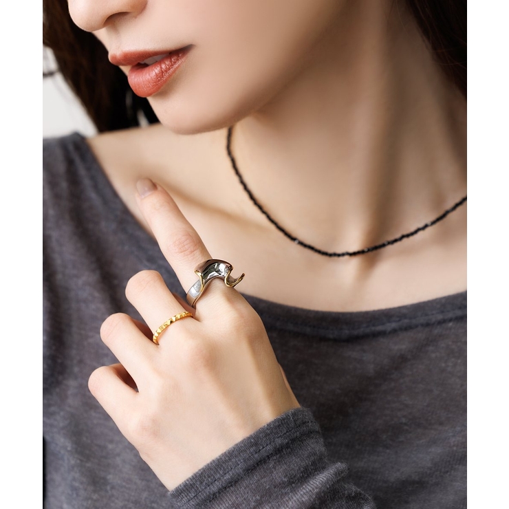 サージカルステンレス 金属アレルギー対応 リング | CREAM-DOT | 詳細画像7 