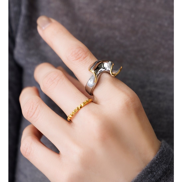 サージカルステンレス 金属アレルギー対応 リング | CREAM-DOT | 詳細画像8 