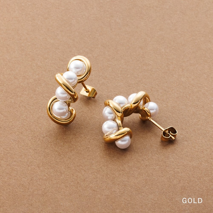 サージカルステンレス 金属アレルギー対応 ピアス | CREAM-DOT | 詳細画像3 