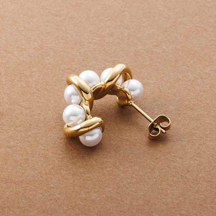 サージカルステンレス 金属アレルギー対応 ピアス | CREAM-DOT | 詳細画像6 