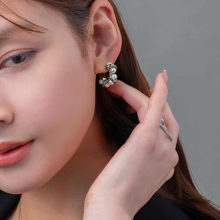 サージカルステンレス 金属アレルギー対応 ピアス | CREAM-DOT | 詳細画像7 