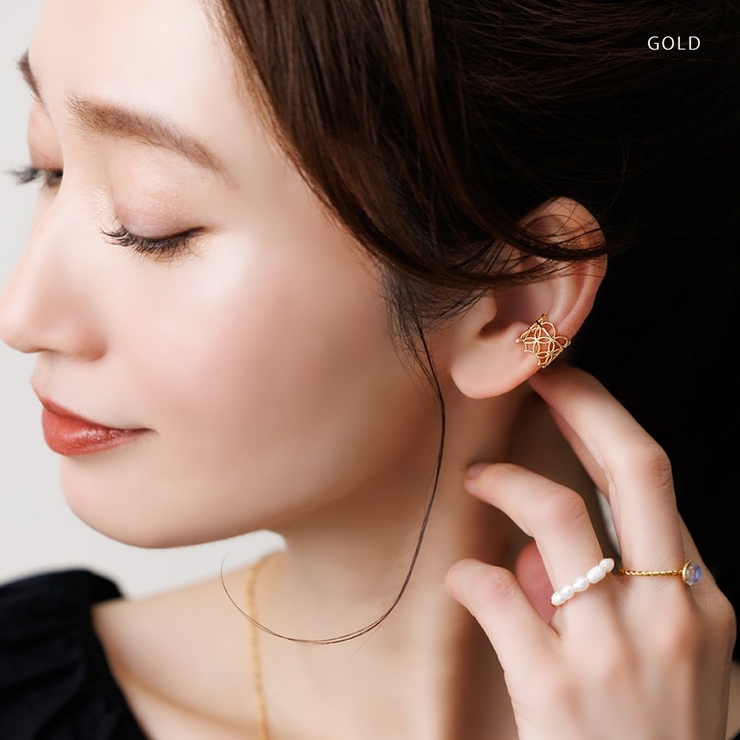 金属アレルギー対応 イヤーカフ ニッケルフリー | CREAM-DOT | 詳細画像8 