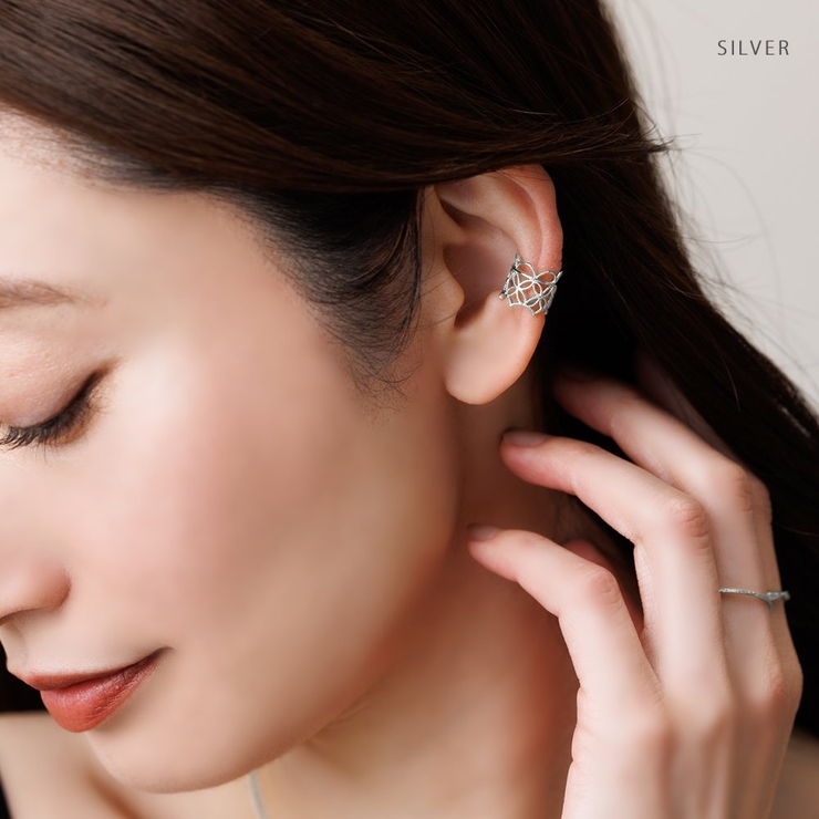 金属アレルギー対応 イヤーカフ ニッケルフリー | CREAM-DOT | 詳細画像10 