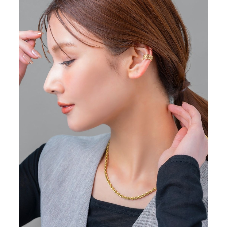 金属アレルギー対応 イヤーカフ ニッケルフリー | CREAM-DOT | 詳細画像9 