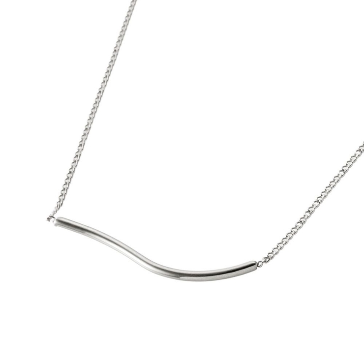 シルバー | サージカルステンレス 金属アレルギー対応 ネックレス | CREAM-DOT