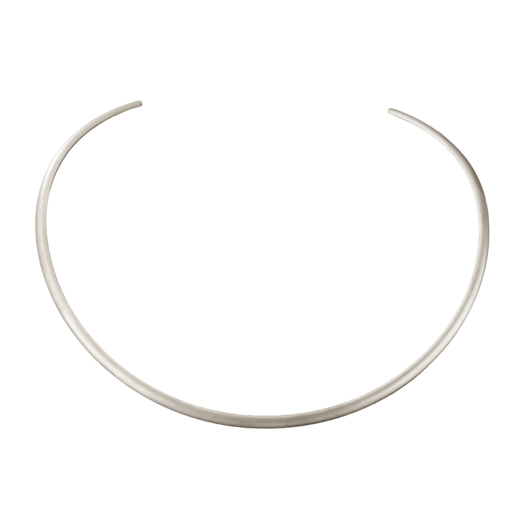 シルバー | サージカルステンレス 金属アレルギー対応 チョーカー | CREAM-DOT