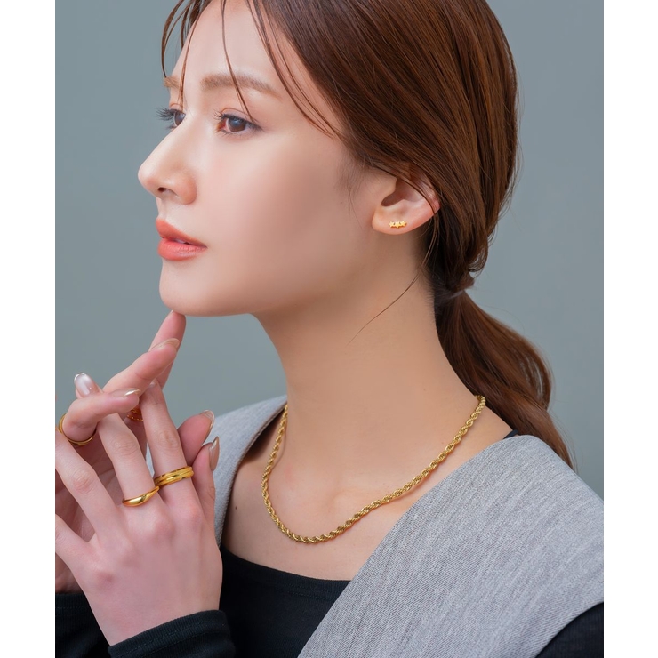 サージカルステンレス 金属アレルギー対応 ネックレス | CREAM-DOT | 詳細画像2 