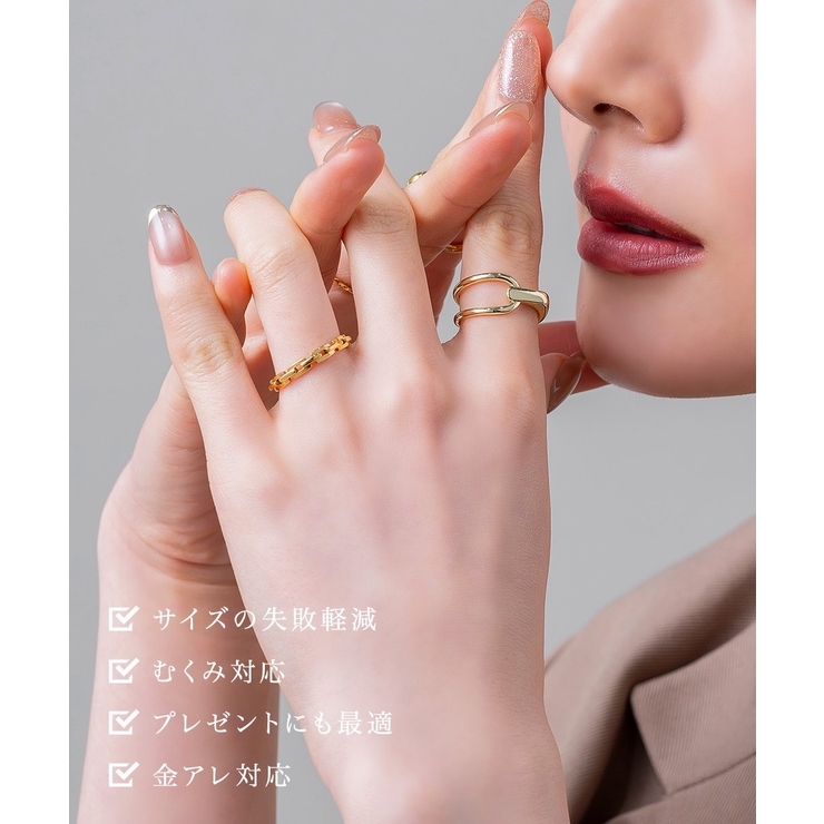 金属アレルギー対応 リング 指輪 | CREAM-DOT | 詳細画像12 