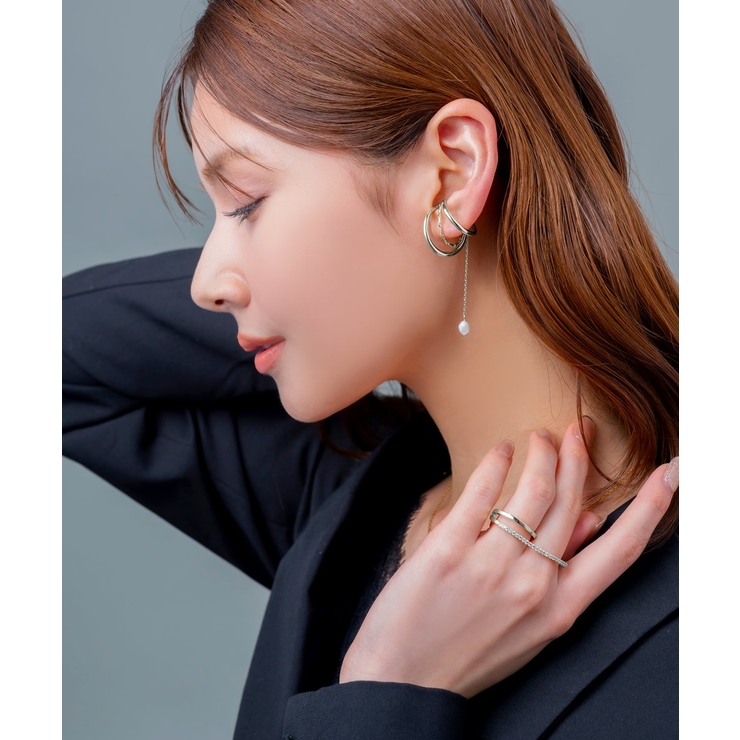 金属アレルギー対応 イヤーカフ ニッケルフリー | CREAM-DOT | 詳細画像2 