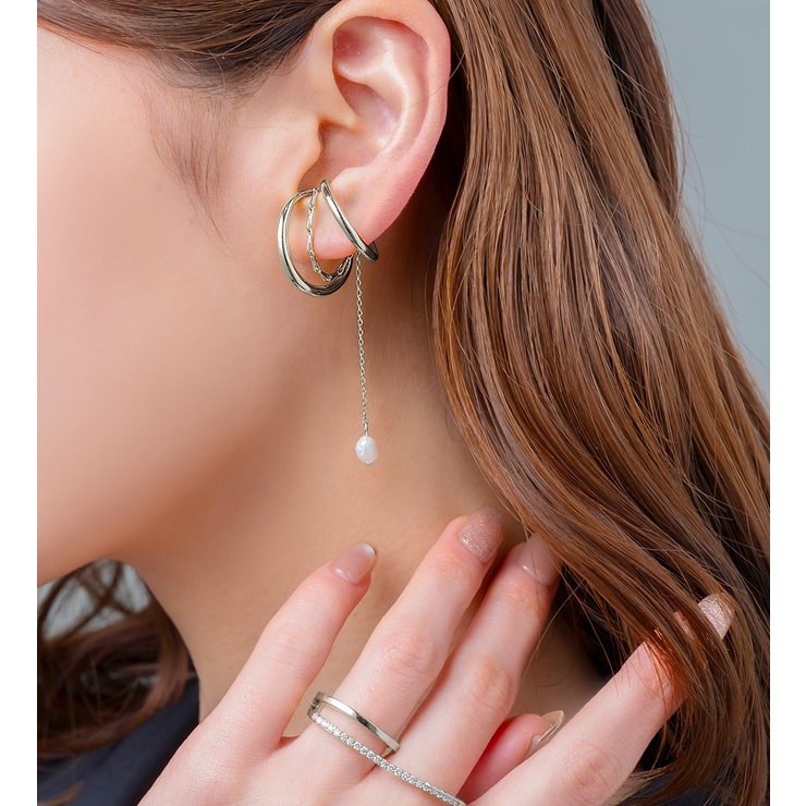 金属アレルギー対応 イヤーカフ ニッケルフリー | CREAM-DOT | 詳細画像11 