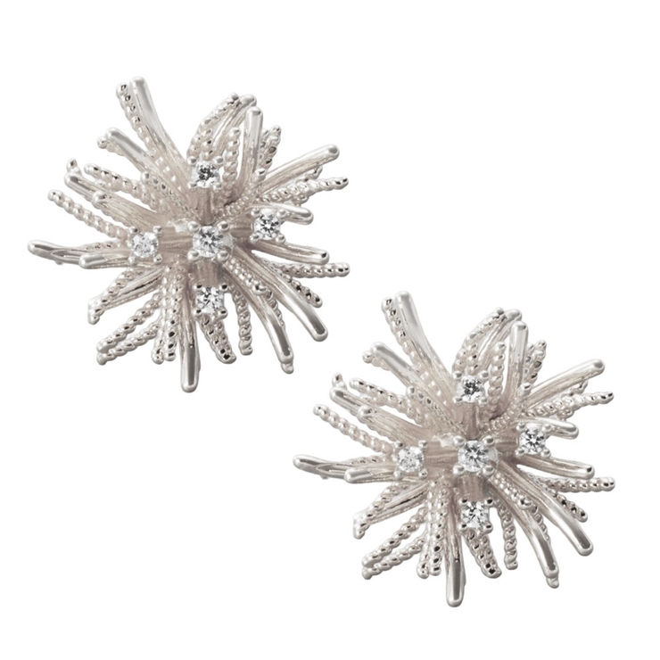 シルバー | 金属アレルギー対応 選べる イヤリング | CREAM-DOT