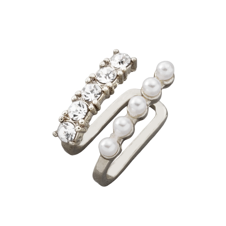 シルバー | 金属アレルギー対応 イヤーカフ ニッケルフリー | CREAM-DOT