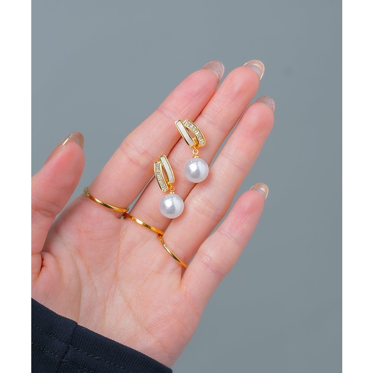 金属アレルギー対応 ピアス ニッケルフリー | CREAM-DOT | 詳細画像10 