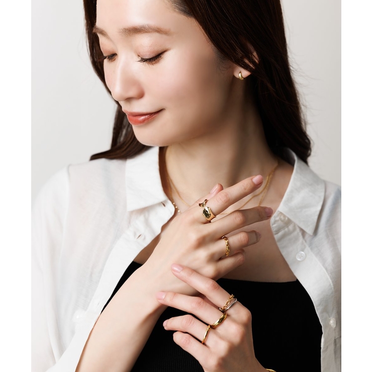 サージカルステンレス 金属アレルギー対応 リング | CREAM-DOT | 詳細画像9 