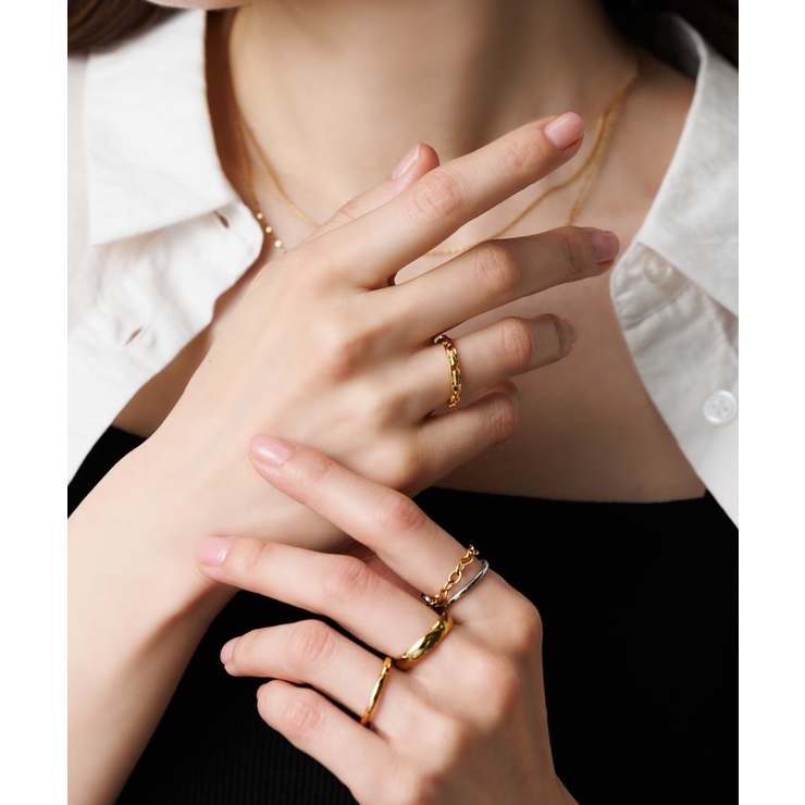 サージカルステンレス 金属アレルギー対応 リング | CREAM-DOT | 詳細画像10 