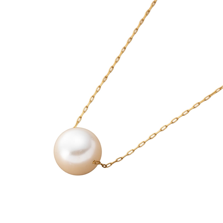 ゴールド：ナチュラル | サージカルステンレス 金属アレルギー対応 ネックレス | CREAM-DOT