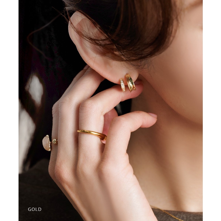 金属アレルギー対応 ピアス ニッケルフリー | CREAM-DOT | 詳細画像7 