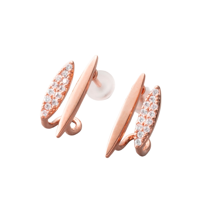 ピンクゴールド | 金属アレルギー対応 ピアス ニッケルフリー | CREAM-DOT