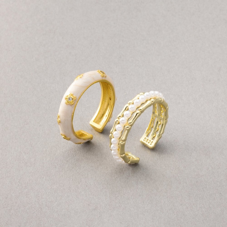 金属アレルギー対応 2点セット リング | CREAM-DOT | 詳細画像5 