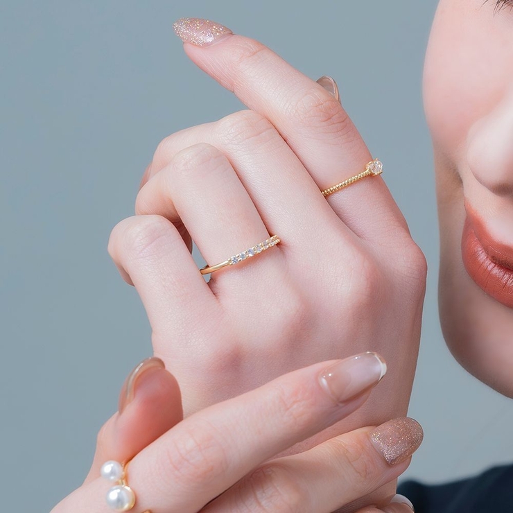 金属アレルギー対応 2点セット リング | CREAM-DOT | 詳細画像7 