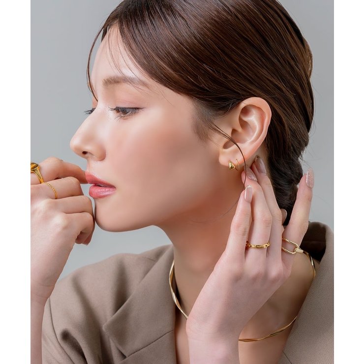 サージカルステンレス 金属アレルギー対応 ピアス | CREAM-DOT | 詳細画像9 