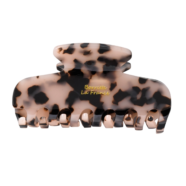 ベッコウベージュ | バンスクリップ ヘアクリップ べっ甲風 | CREAM-DOT