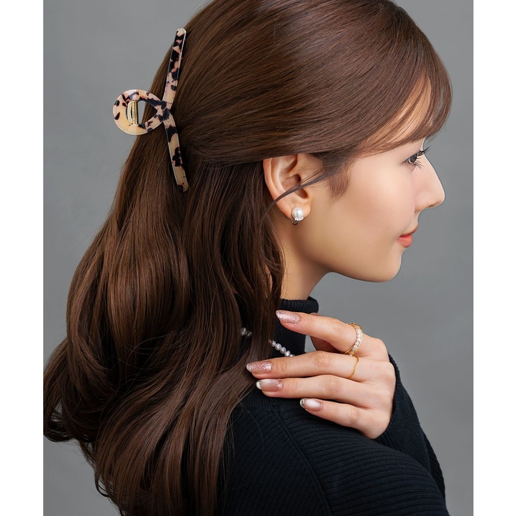 バンスクリップ ヘアクリップ ループ | CREAM-DOT | 詳細画像11 