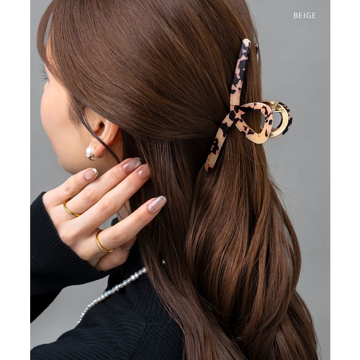 バンスクリップ ヘアクリップ ループ | CREAM-DOT | 詳細画像10 