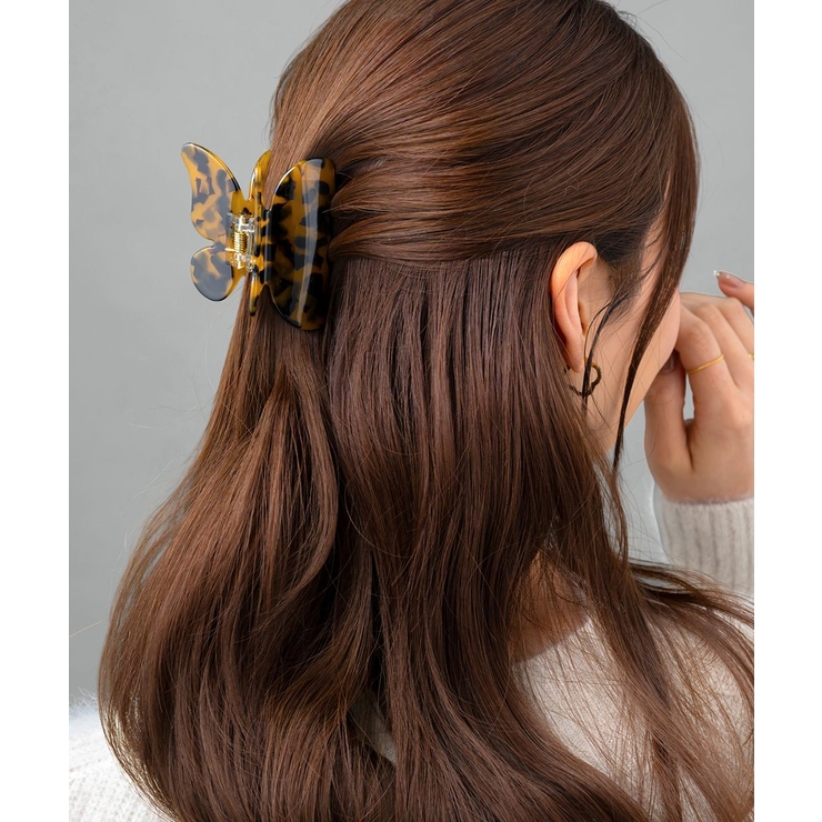 バンスクリップ ヘアクリップ バタフライ | CREAM-DOT | 詳細画像8 