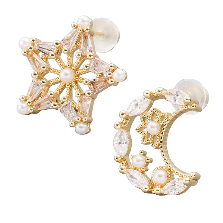 ゴールド | 金属アレルギー対応 ピアス ニッケルフリー | CREAM-DOT