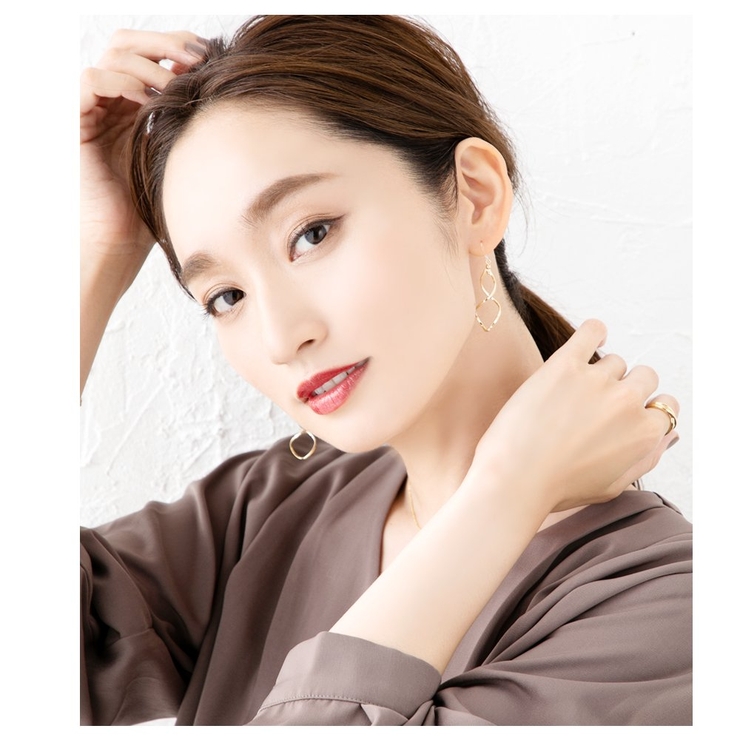 ピアス フックピアス 18kコーティング | CREAM-DOT | 詳細画像2 