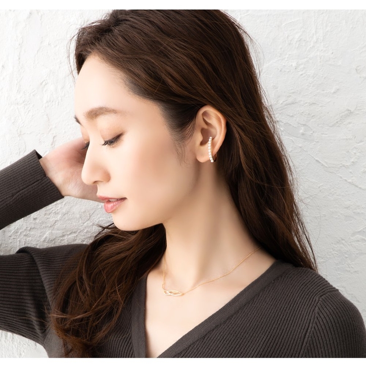 イヤーカフ 18kコーテイング レディース | CREAM-DOT | 詳細画像7 