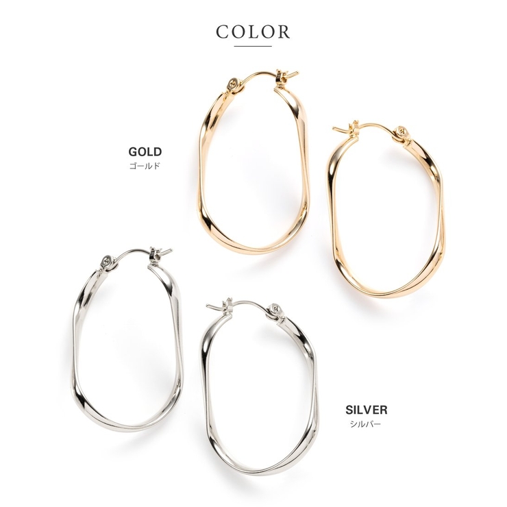 ピアス レディース バックひねり | CREAM-DOT | 詳細画像3 
