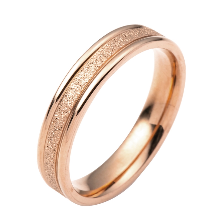 ピンクゴールド | ステンレス製 リング 指輪 | CREAM-DOT