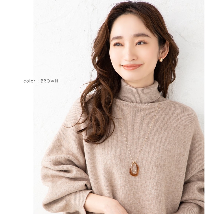 ネックレス ロングネックレス オーバル | CREAM-DOT | 詳細画像11 