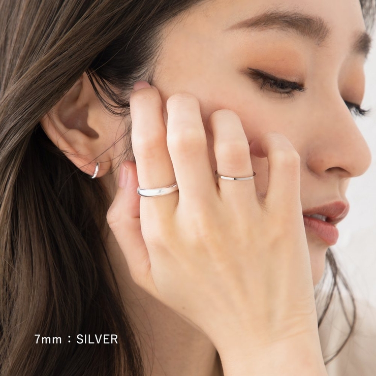 シルバー925 ピアス フープピアス[品番：CRMA0007768]｜CREAM