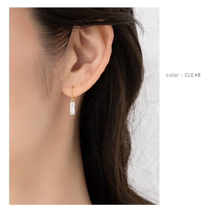 金属アレルギー対応 ピアス ニッケルフリー | CREAM-DOT | 詳細画像6 