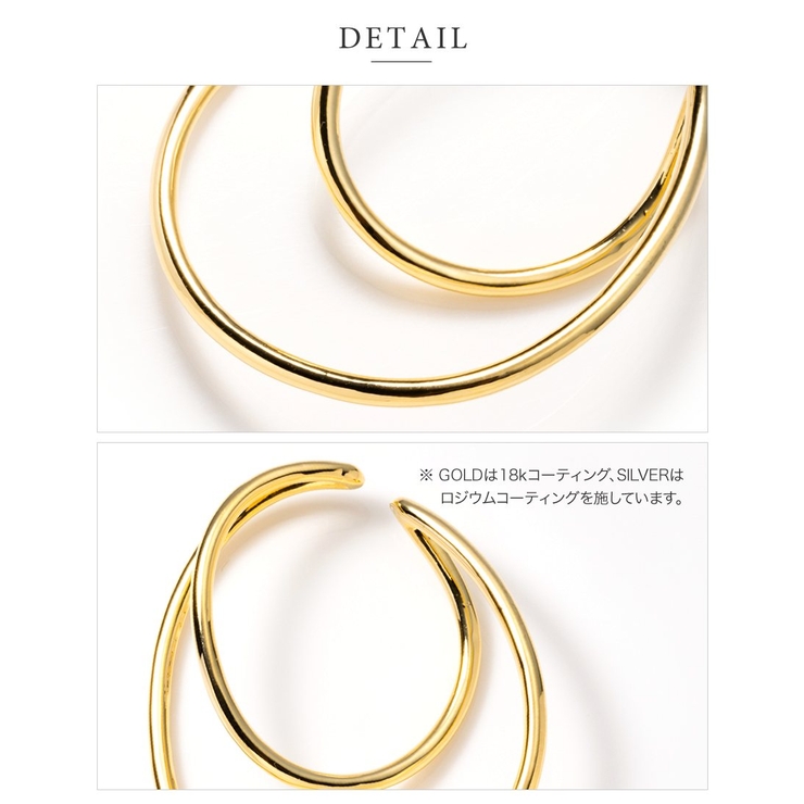 イヤーカフ 18kコーティング レディース | CREAM-DOT | 詳細画像4 