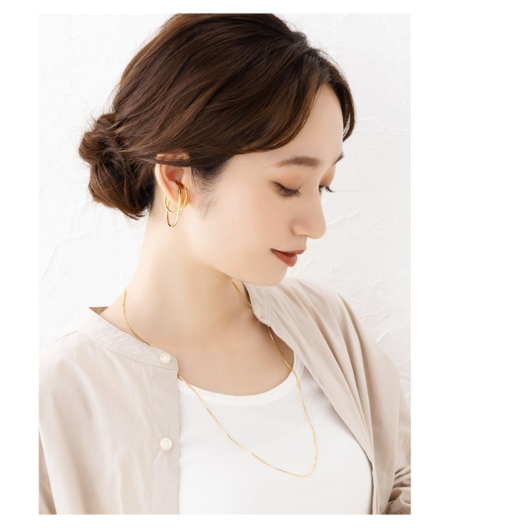 イヤーカフ 18kコーティング レディース | CREAM-DOT | 詳細画像6 