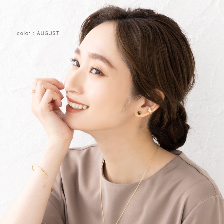 ピアス 18kコーティング レディース | CREAM-DOT | 詳細画像13 