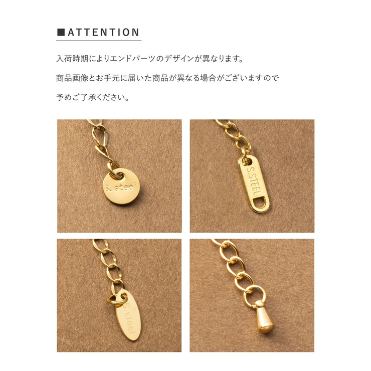サージカルステンレス 金属アレルギー対応 ネックレス | CREAM-DOT | 詳細画像15 