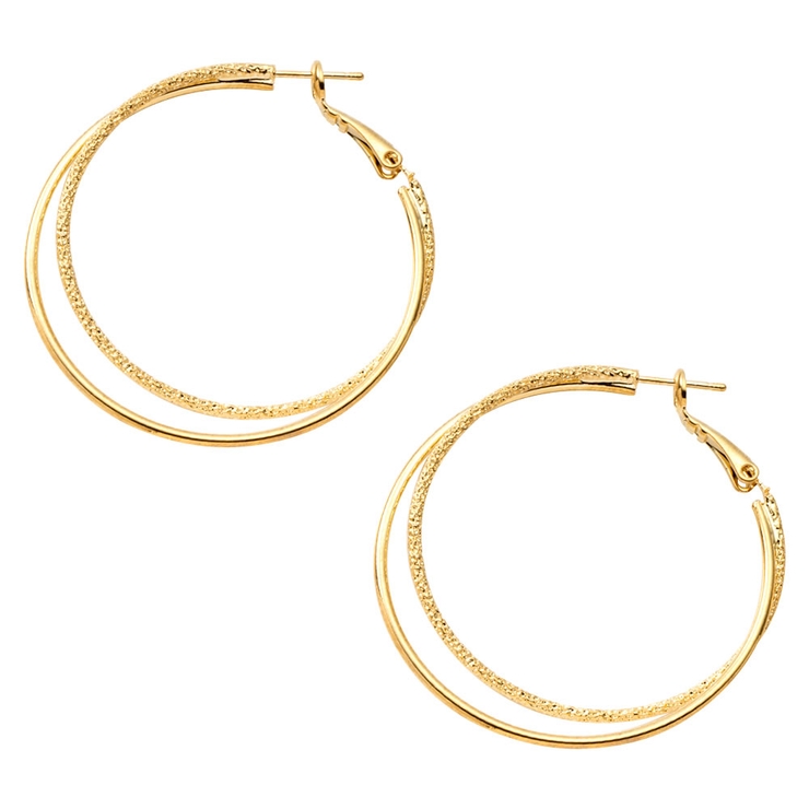 ゴールド | ピアス フープピアス 大ぶりピアス | CREAM-DOT