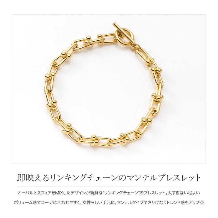 ブレスレット レディース マンテルブレスレット | CREAM-DOT | 詳細画像3 