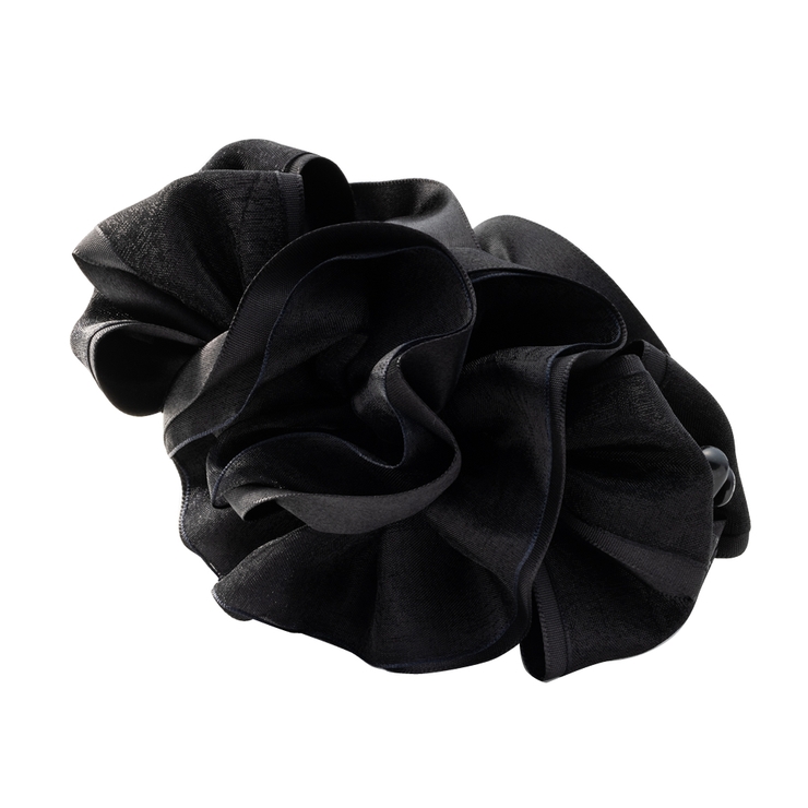 ブラック | バナナクリップ 大きめ しっかり留まる | CREAM-DOT