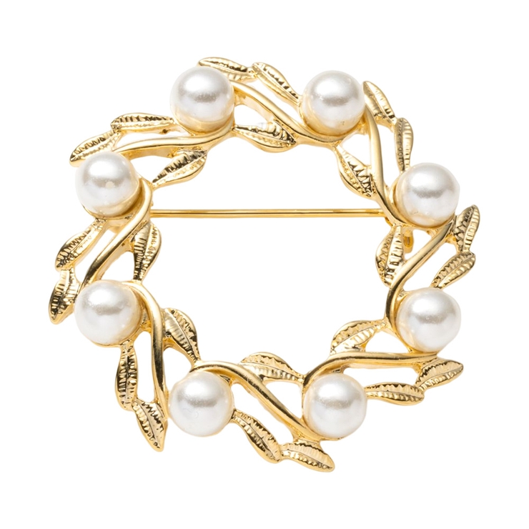 B：ゴールド | ブローチ フォーマル 卒業式 | CREAM-DOT