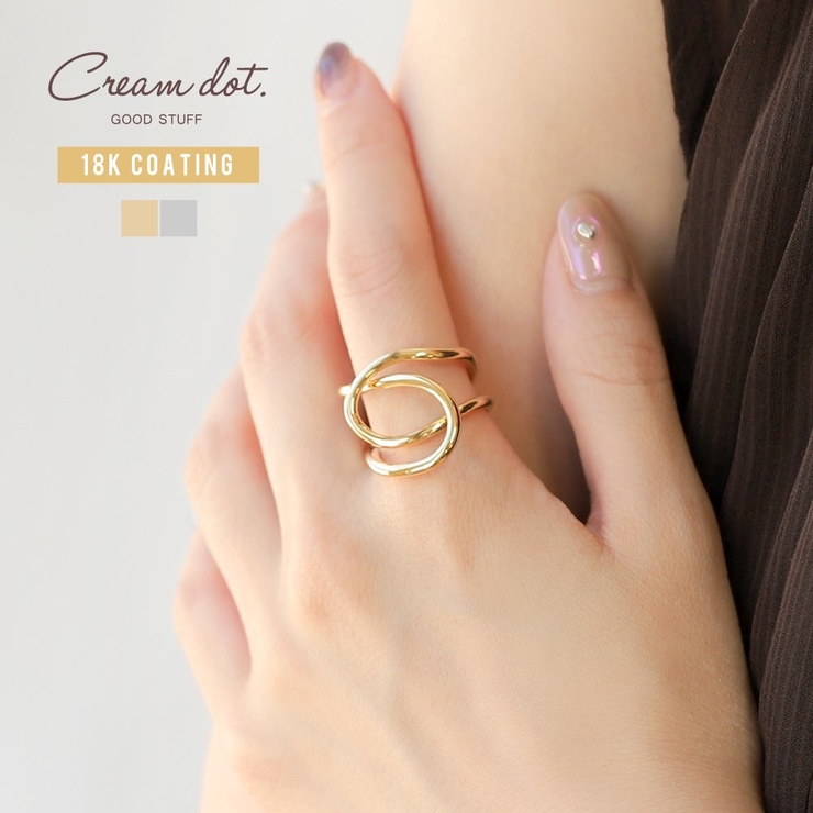 リング 指輪 18kコーティング[品番：CRMA0008428]｜CREAM-DOT ...