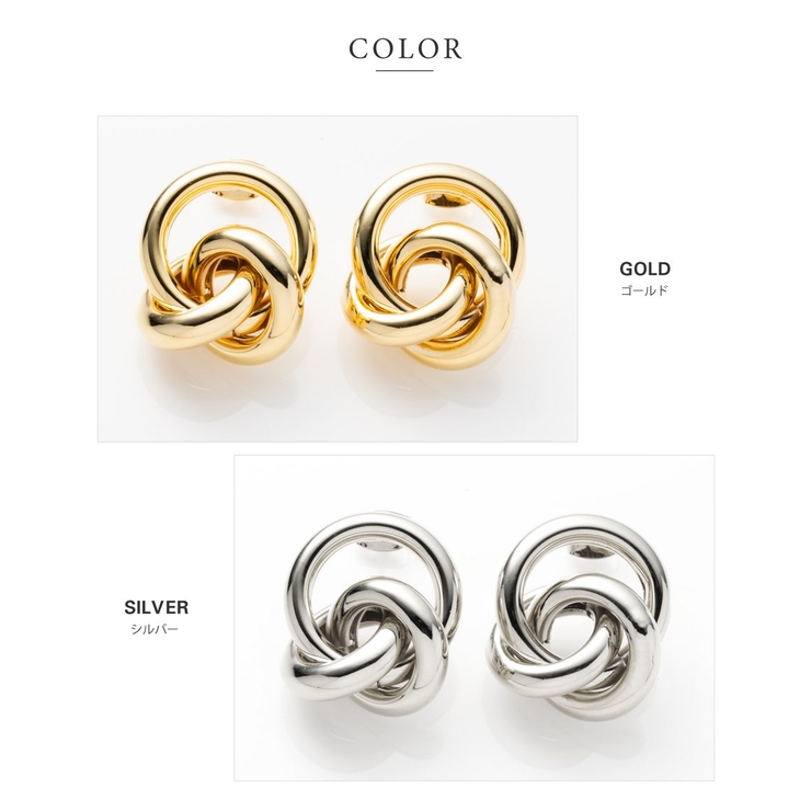 ピアス 18kコーティング チタンポスト | CREAM-DOT | 詳細画像5 