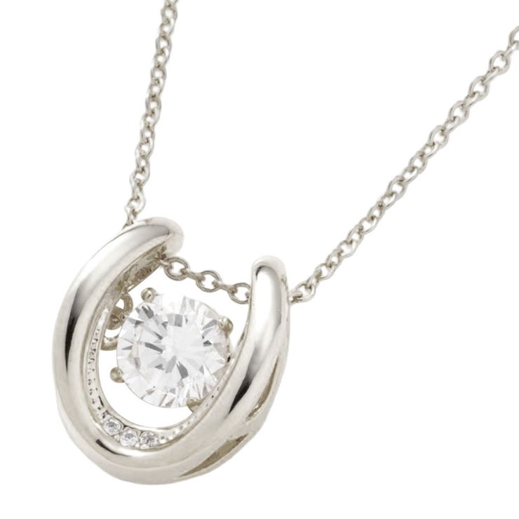 シルバー | ネックレス 18kコーティング レディース | CREAM-DOT