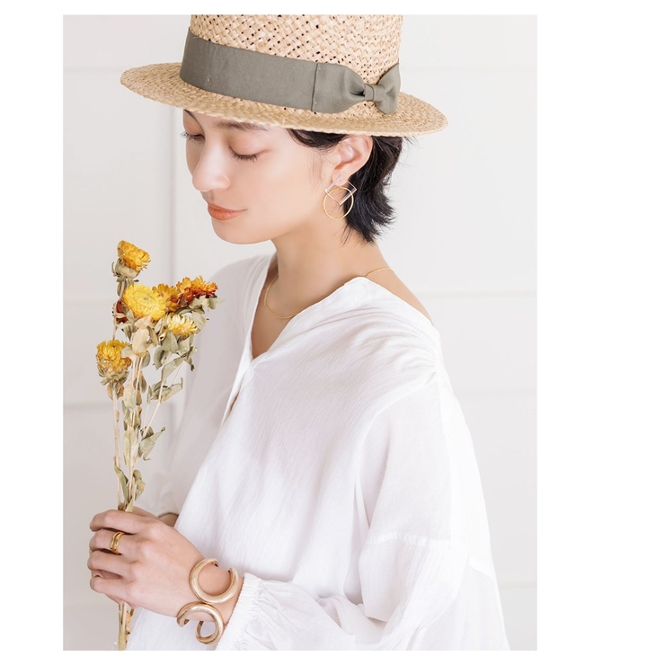 ピアス 18kコーティング チタンポスト | CREAM-DOT | 詳細画像8 